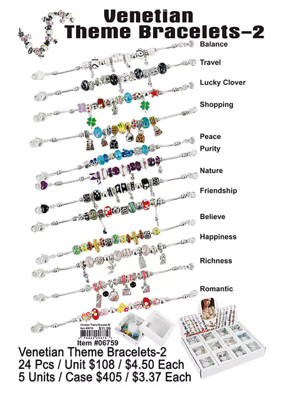 Venetian Theme Bracelets-2